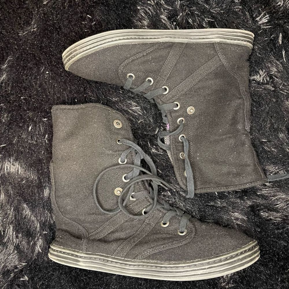 Blowfish Tall High-Top Canvas Sneakers